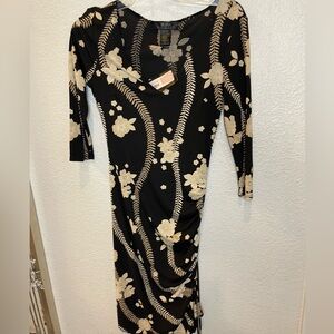 BCBG FLORAL DRESS NEW WITH TAGS